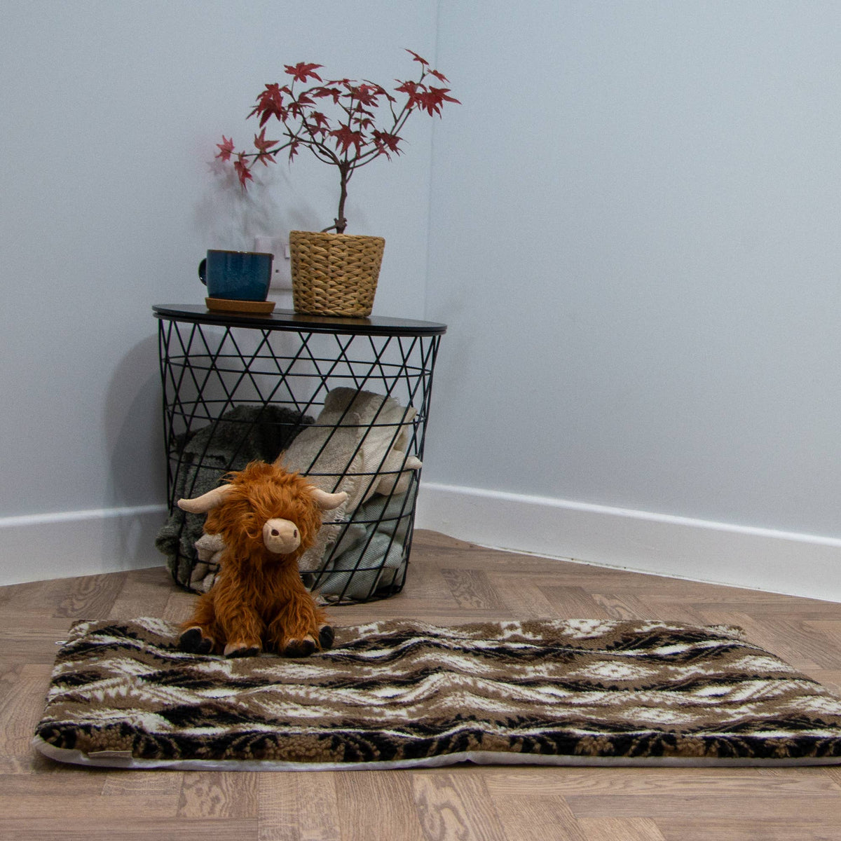 Peluche Heritage Fergus vache des Highlands pour chien