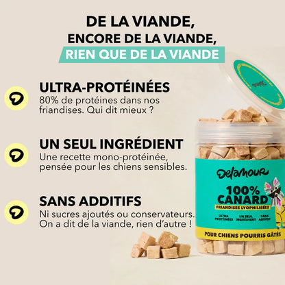 Friandises Lyophilisées Canard