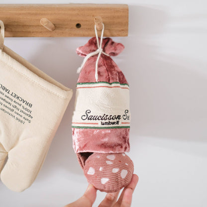 SAUCISSON SEC // JOUET D'ENRICHISSEMENT POUR CHIEN //
