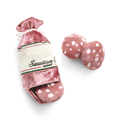 SAUCISSON SEC // JOUET D'ENRICHISSEMENT POUR CHIEN //