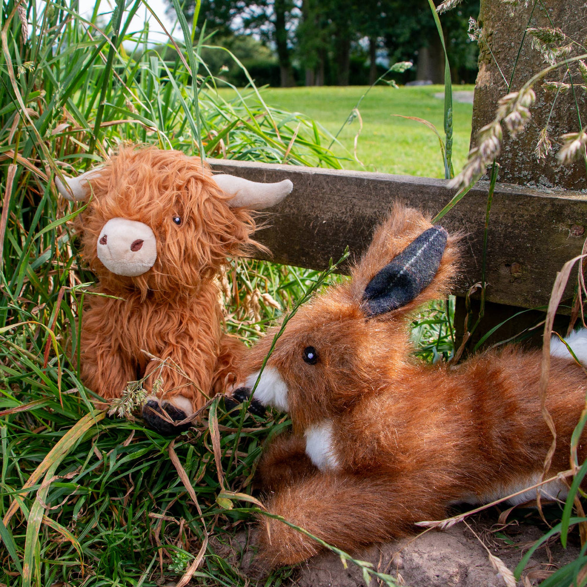 Peluche Heritage Fergus vache des Highlands pour chien