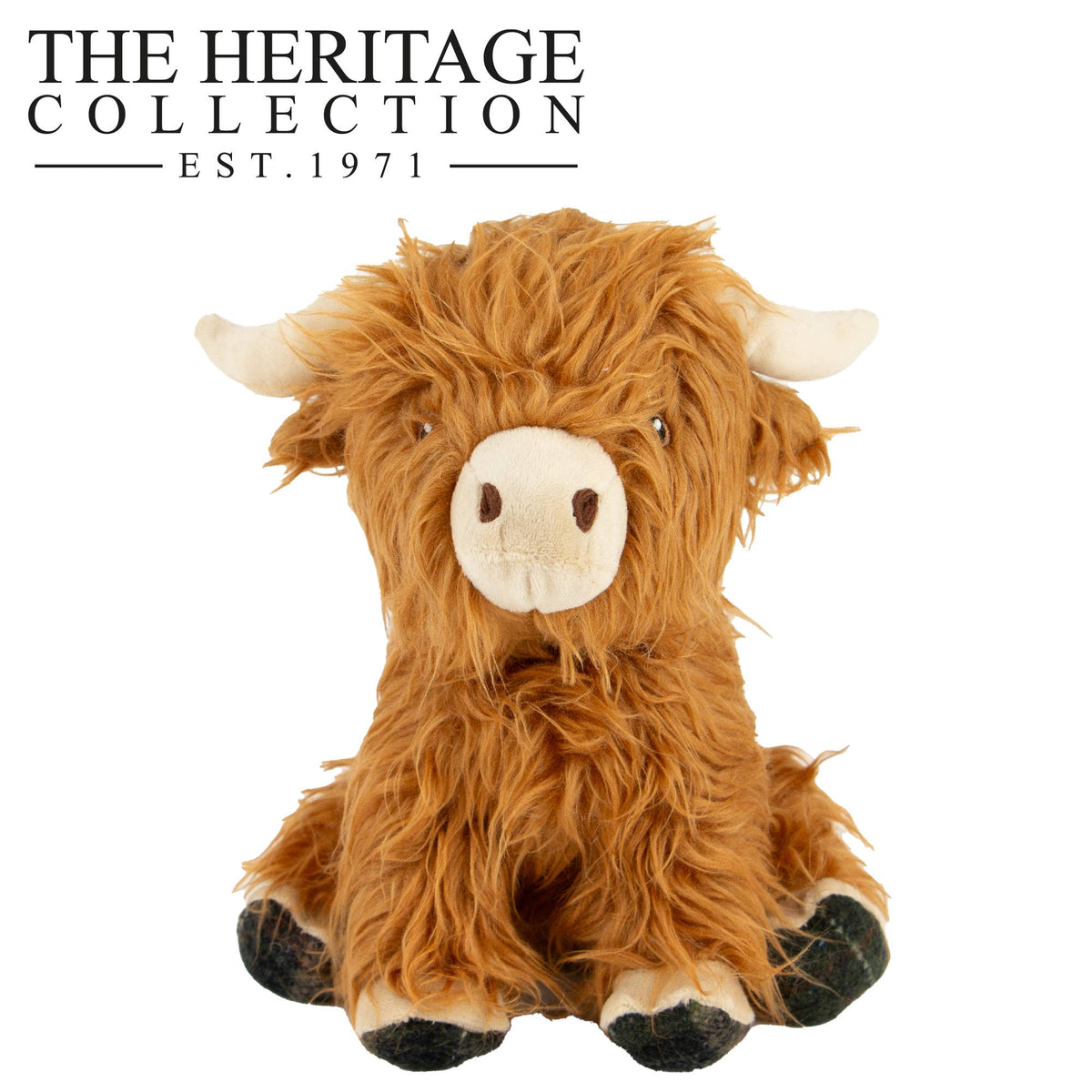 Peluche Heritage Fergus vache des Highlands pour chien