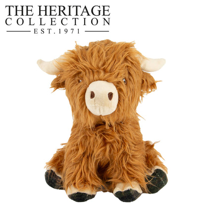 Peluche Heritage Fergus vache des Highlands pour chien