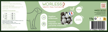 Worless – Comprimés pour l'hygiène intestinale – Happy Scoop
