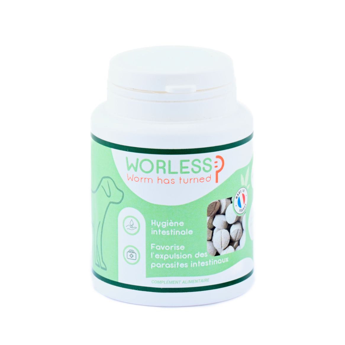 Worless – Comprimés pour l'hygiène intestinale – Happy Scoop