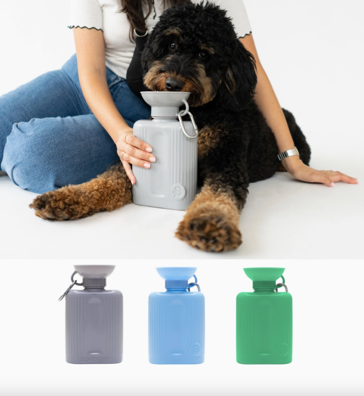 Gourde Growler Vert - Springer