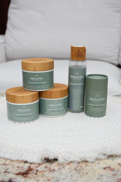 Shampoing poudre moussant - Nellumbo