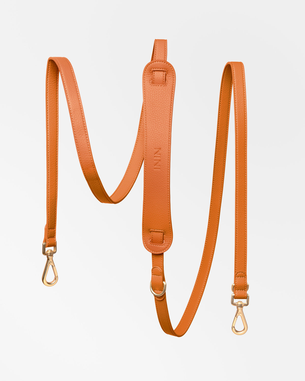 Laisse Multi-positions Orange