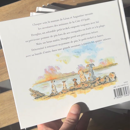 Livre La grande aventure de Douglas le teckel - Les contes de Léon & Augustine