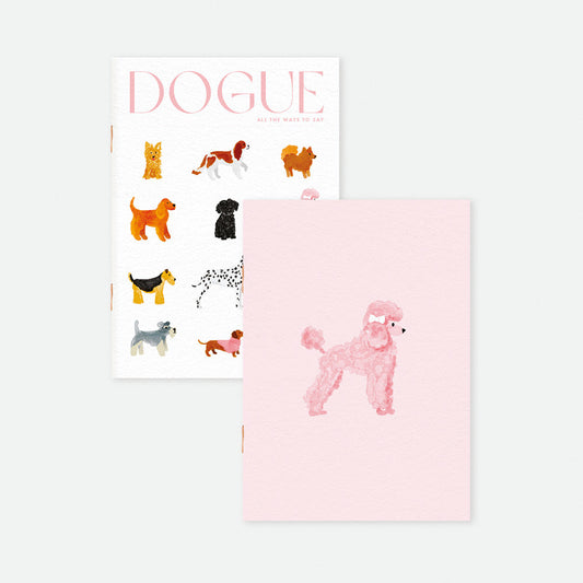Duo de carnets Dogue