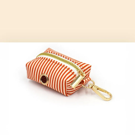 Poop Bag Rayé Orange - Bande de Canailles