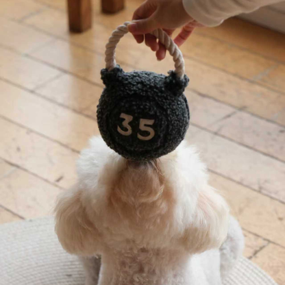 KETTLEBELL // JOUET D'ENRICHISSEMENT POUR CHIEN // JOUET DE TIRER ET DE RAPPORTER