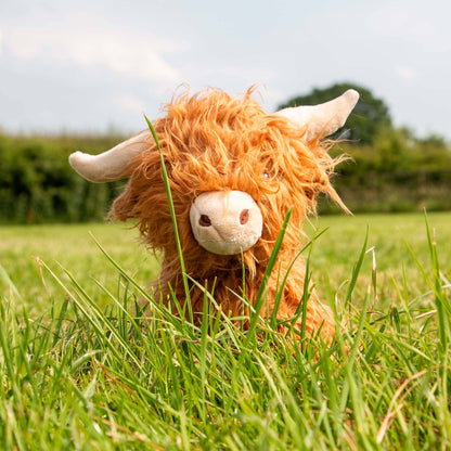 Peluche Heritage Fergus vache des Highlands pour chien