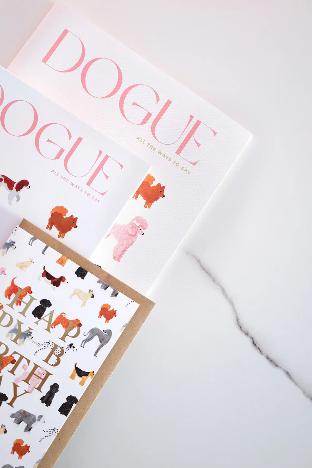Duo de carnets Dogue