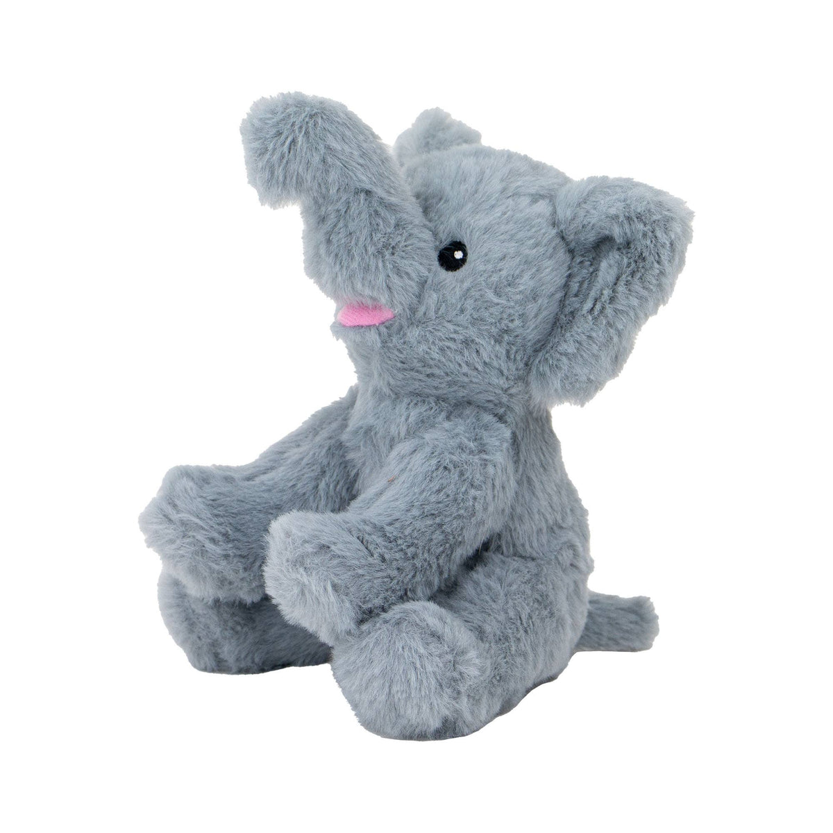 Jouet éléphant gris pour morsures légères — pour chiots et petits chiens