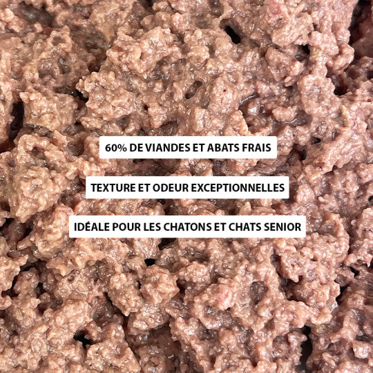 Mousse chat poulet agneau - Atavik