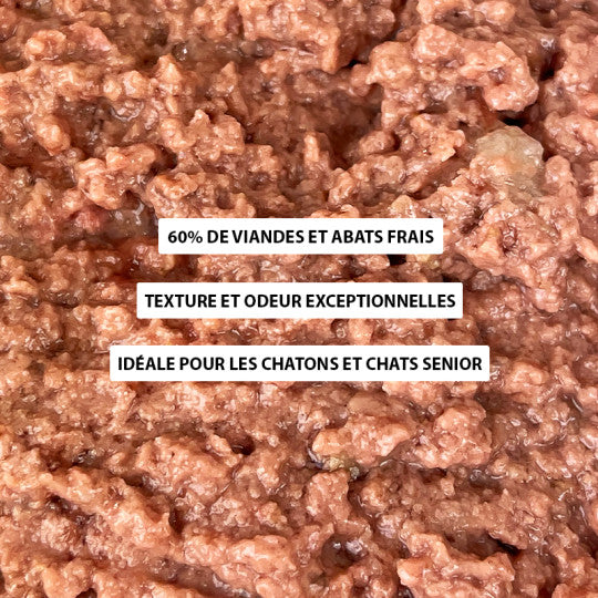 Mousse chat poulet boeuf - Atavik