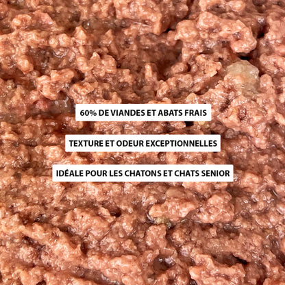 Mousse chat poulet boeuf - Atavik