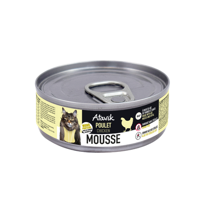 Mousse chat poulet - Atavik